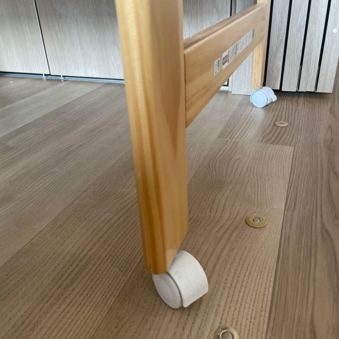 【引き取り希望】カトージ ベビーベッド ハイシートミニベッド