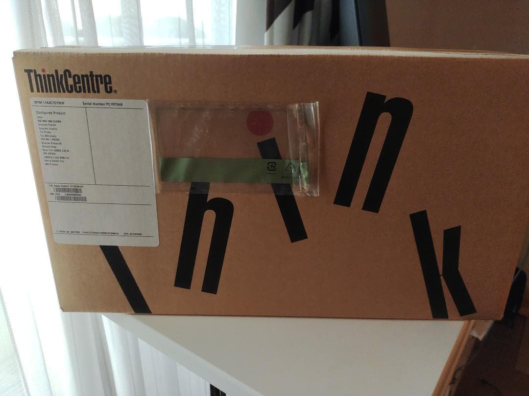 ミニPC Lenovo ThinkCentre Mq75-1