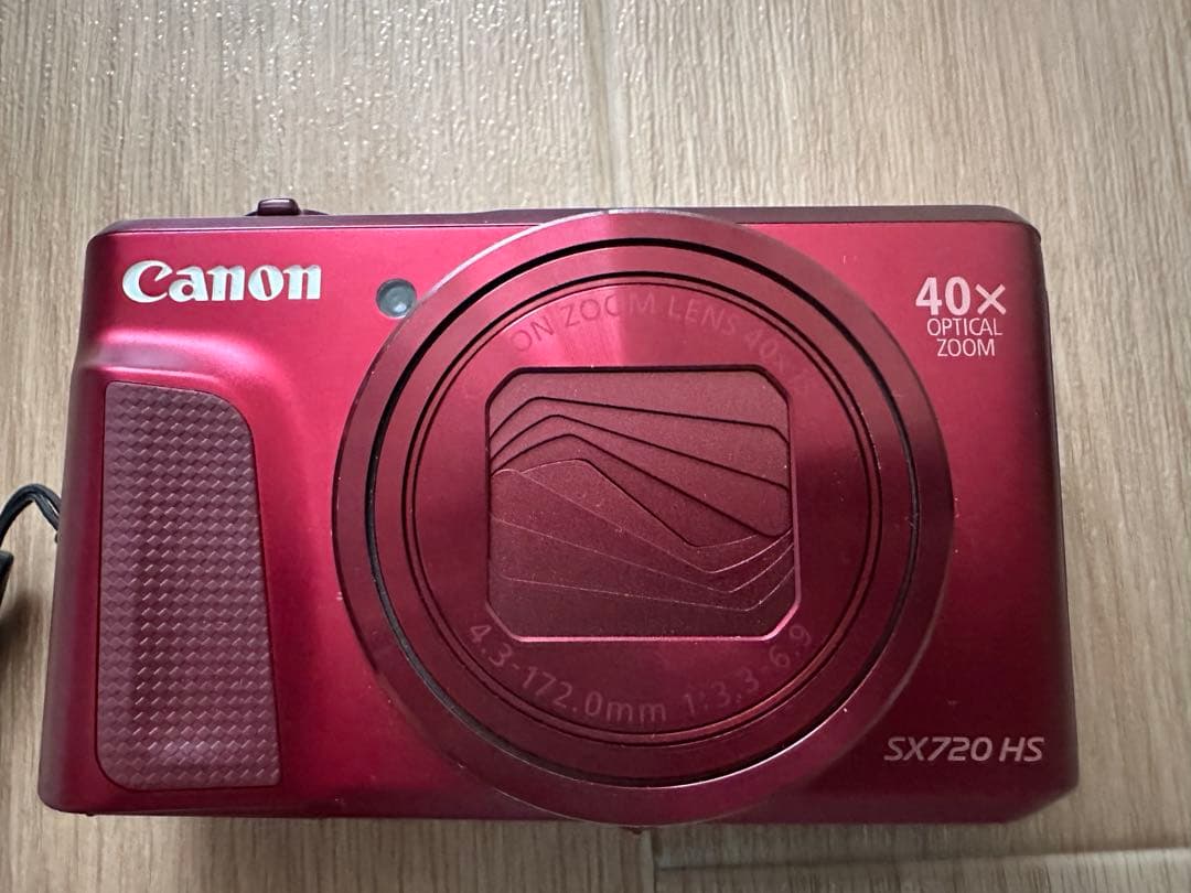 【美品】 Canon PowerShot SX720 HS レッド