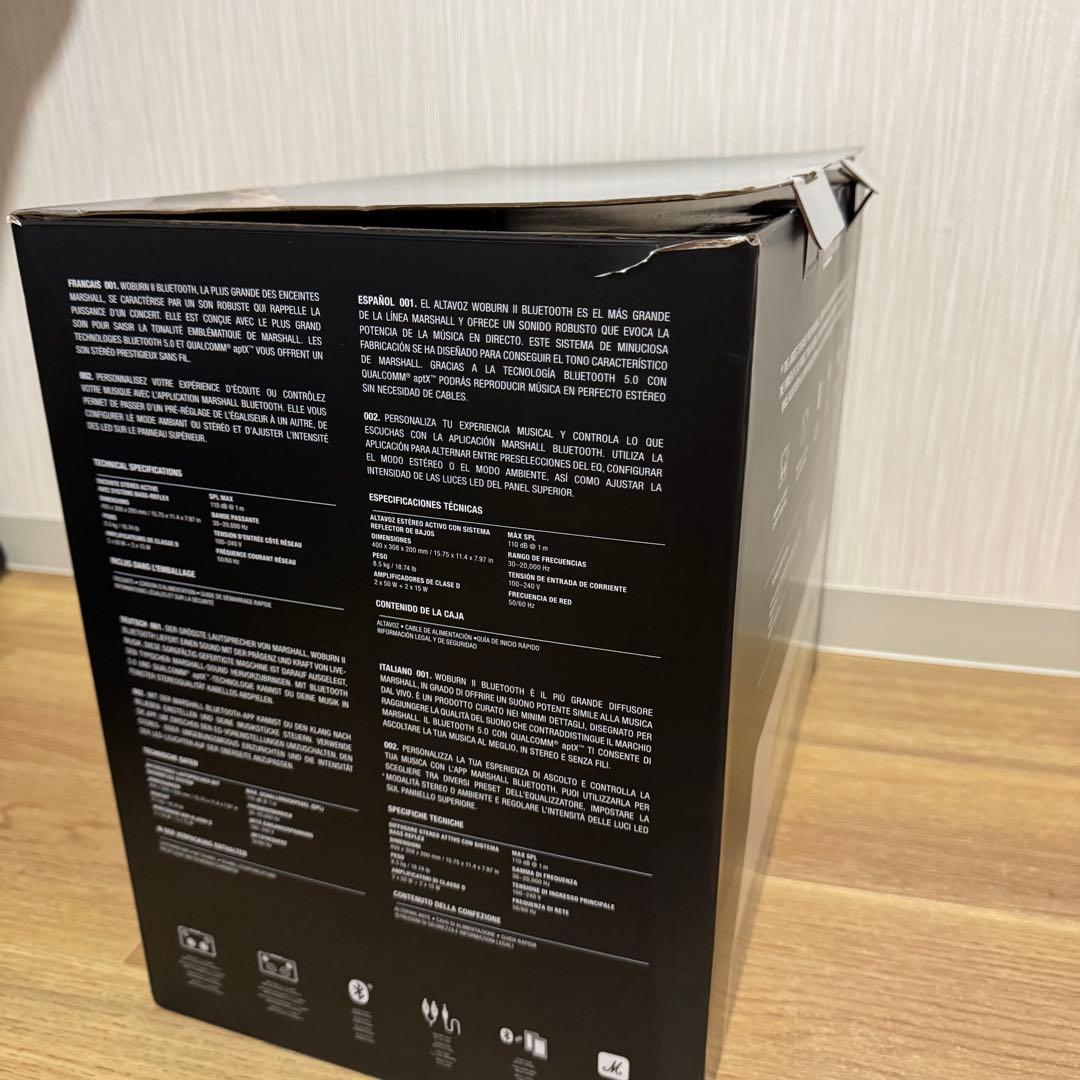 Marshall WOBUN Ⅱ マーシャル　スピーカー　Bluetooth