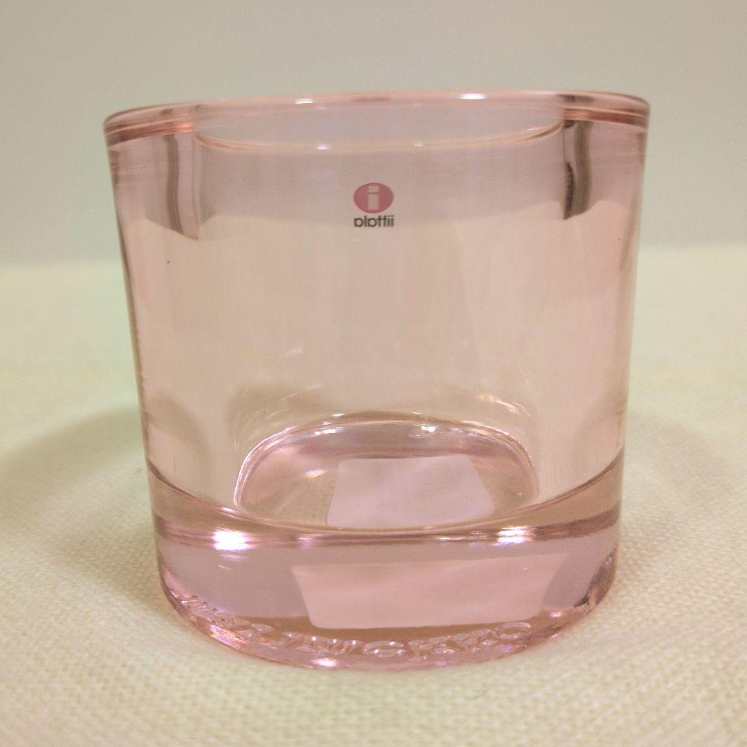 【未使用】 Kivi　イッタラ　キビ　ペールピンク　キャンドル付