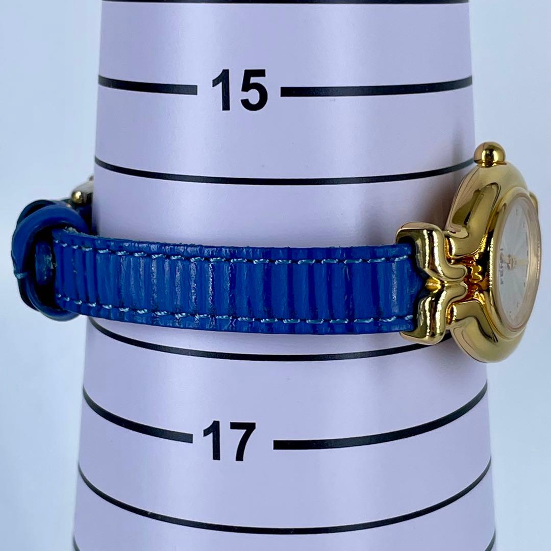 【稼働品】FENDI/フェンディ 640L 革 レディース　替ベルト　赤、青