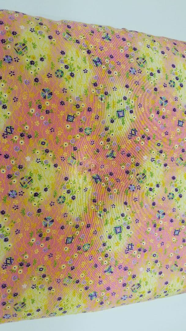 座布団、2枚組、大判座布団、めおと座布団、夫婦ざぶとん、ちりめん生地、西川生地