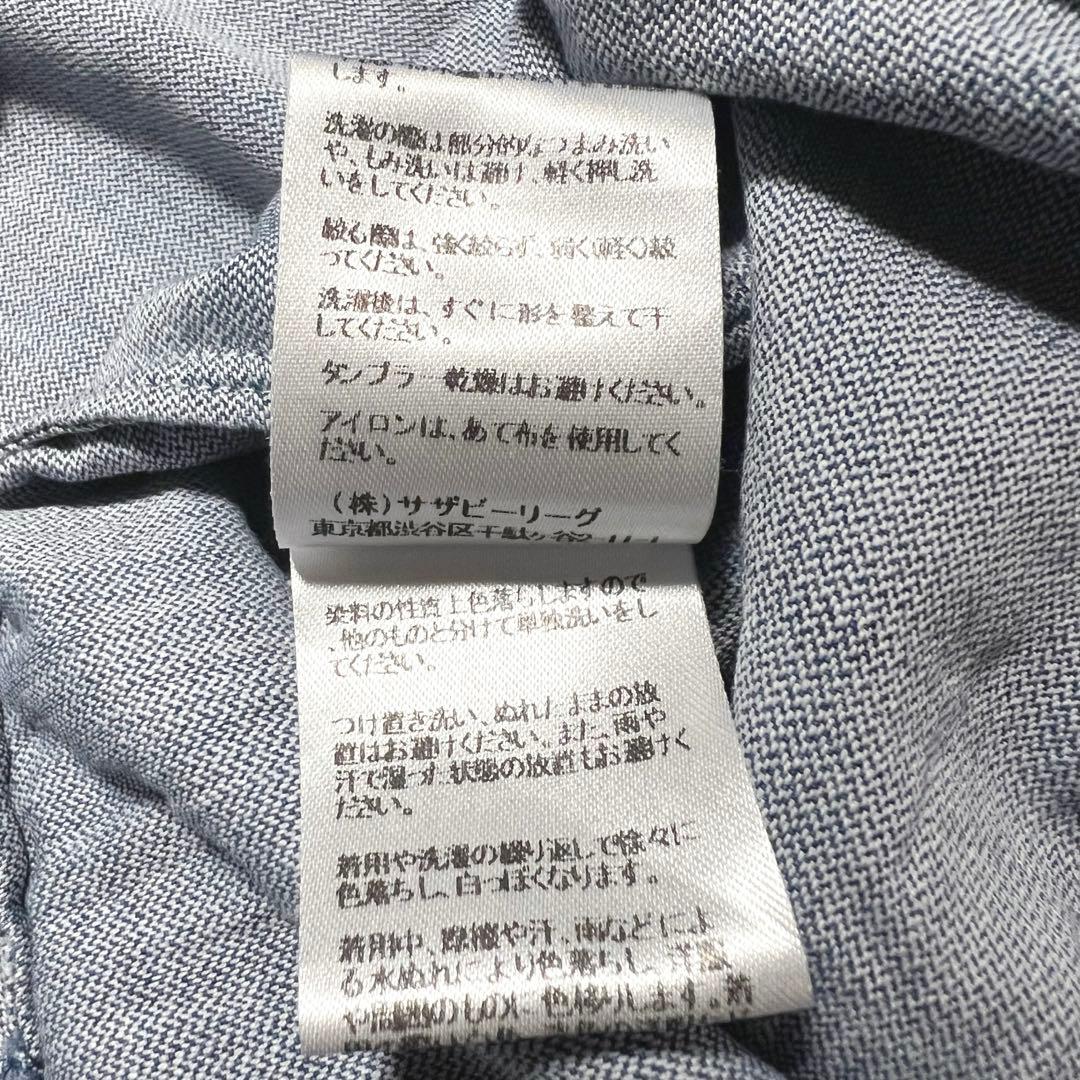 ❤️ダメージ加工❤️フランク&アイリーン デニムシャツ GRAYSON ハート刺繍