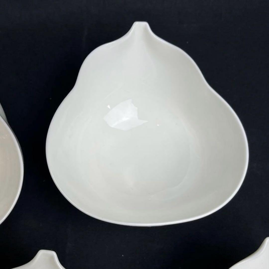 希少！ 深川製磁 瓢箪 六瓢 ZUCCA ズッカ　4客セット　深川白磁