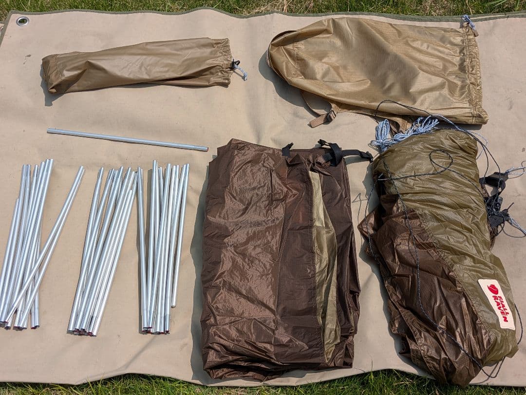 fjallraven abiskodome3 sand フェールラーベン　サンド