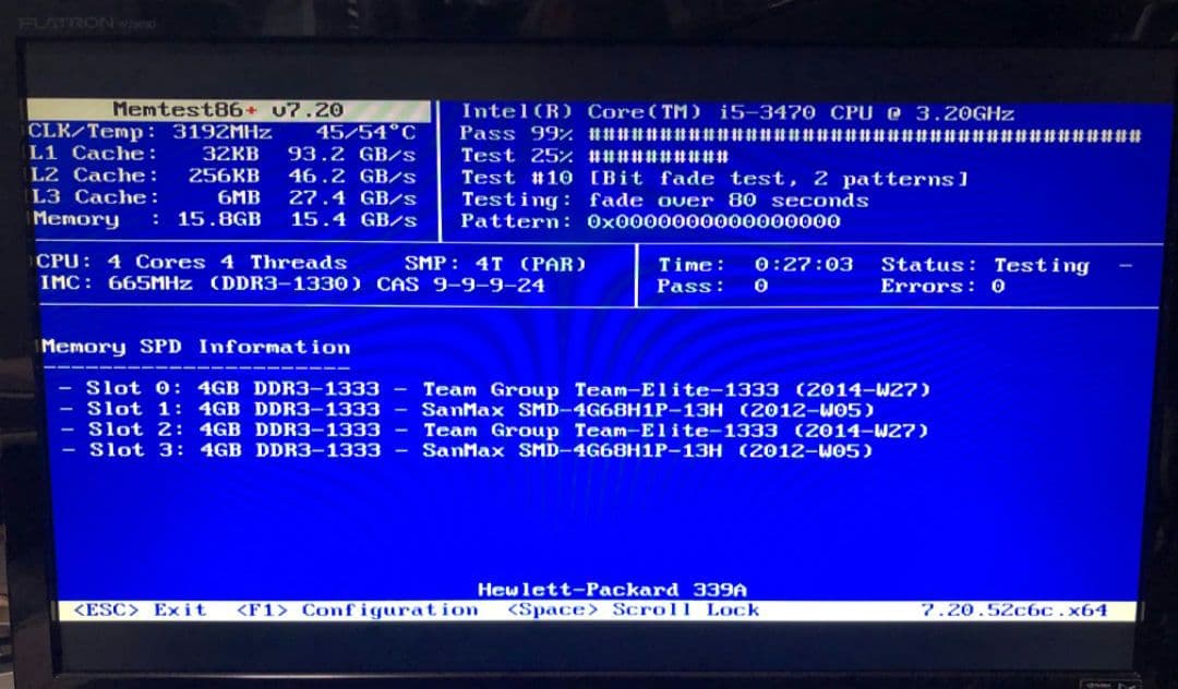 【SSD,Office】 i5 16GB 128GB+500GB HP製PC