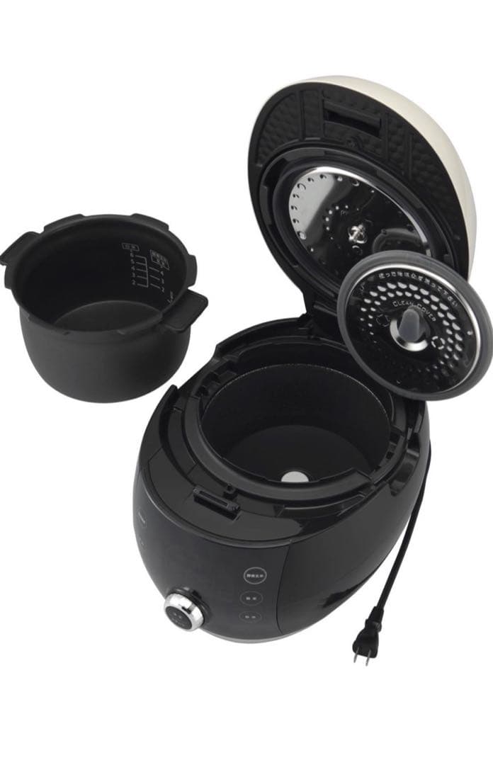 酵素玄米Labo MM03JP 炊飯器 ブラック・ホワイト