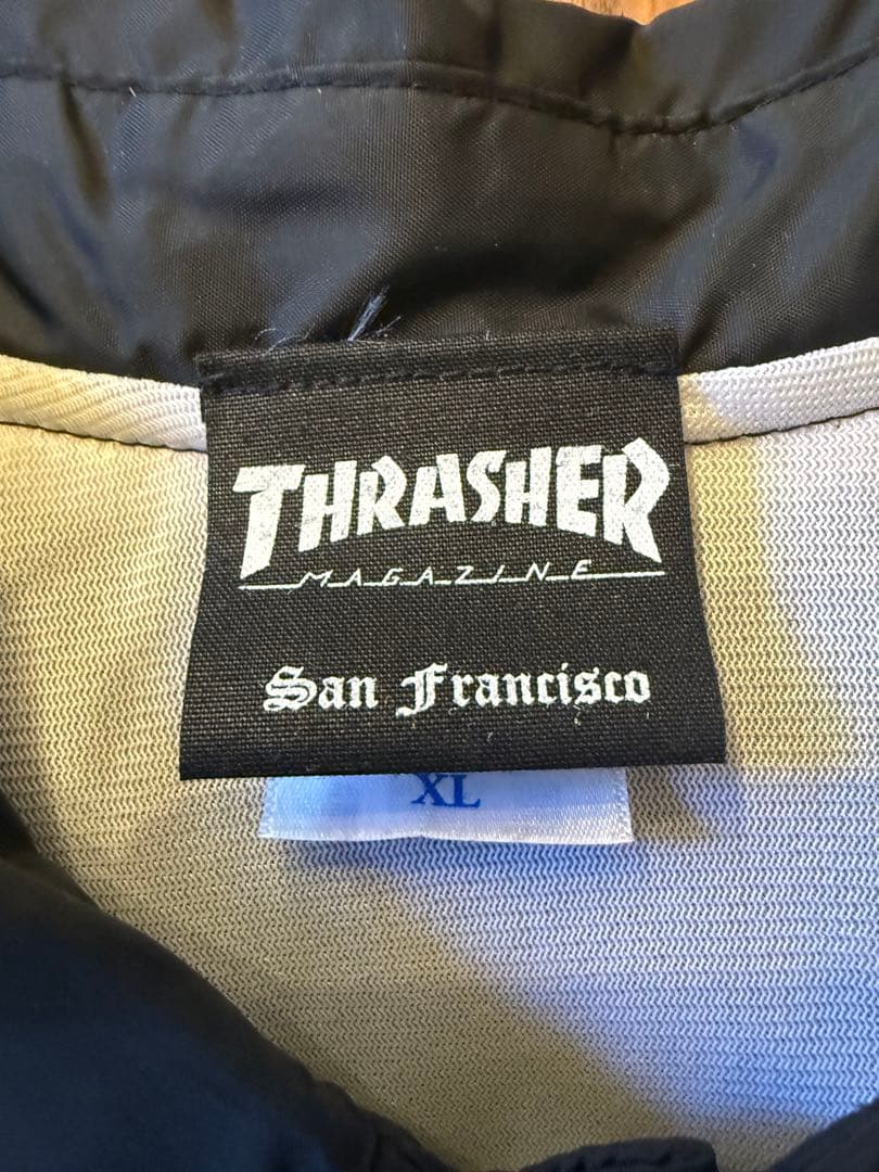 THRASHER ナイロンジャケット XL ストリート スケーター
