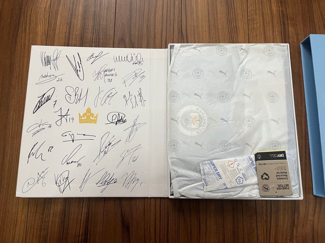 22-23 マンチェスターシティ　トレブル記念ユニフォーム