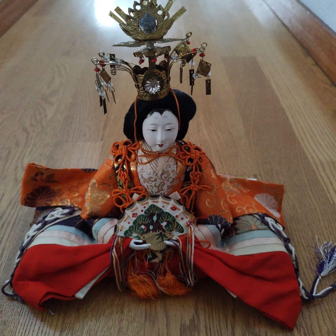 お道具付き　雛人形　御内裏様　お雛様　その他13人揃え