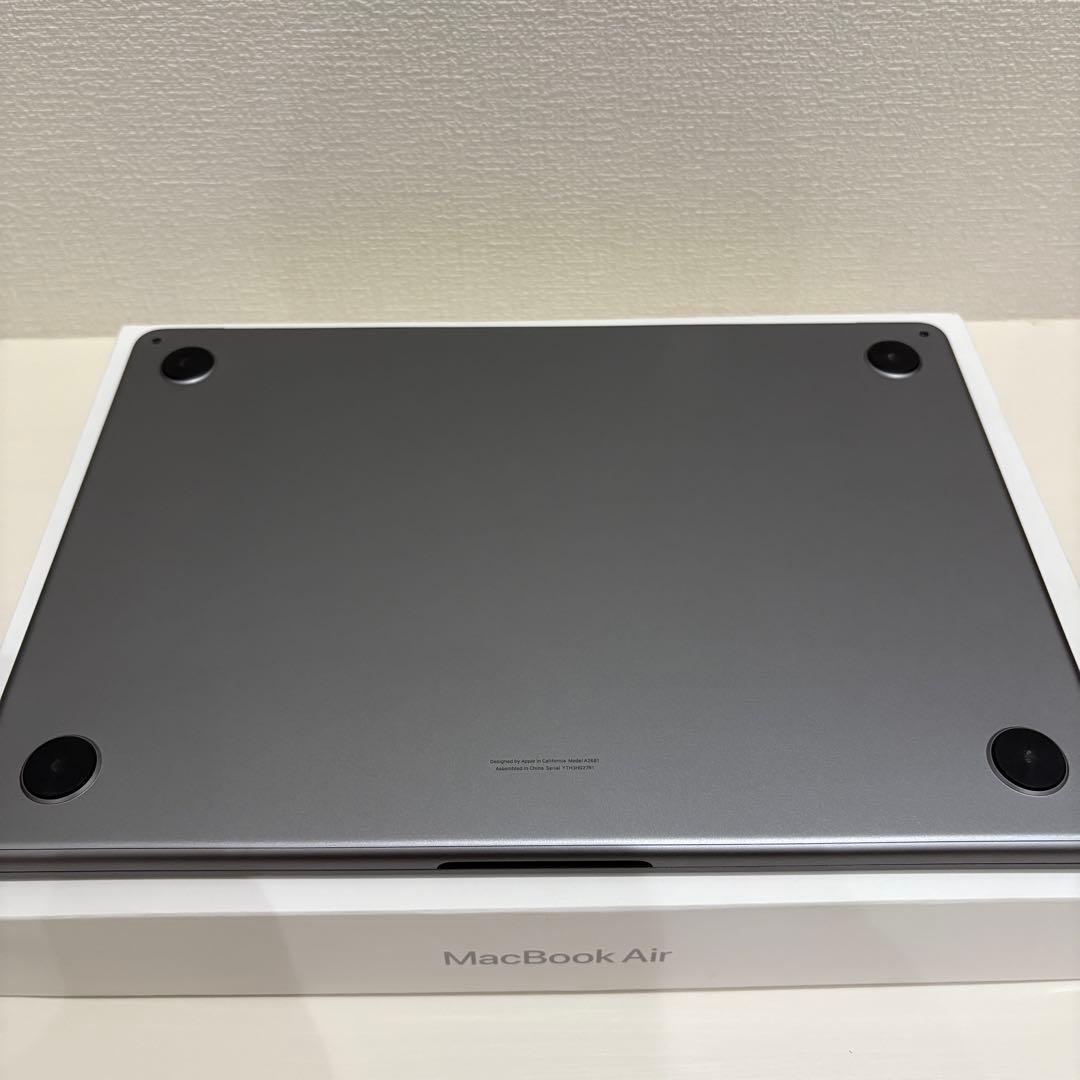 Apple MacBook Air M2 メモリ16GBスペースグレー