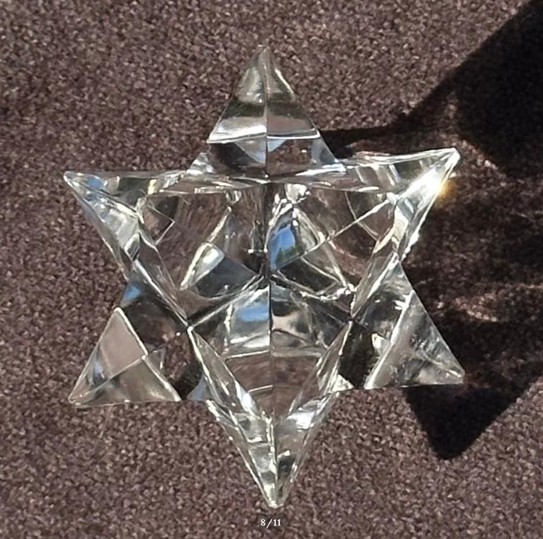 ガネーシュヒマール産【水晶】アステロイド マカバ スター B 最高品質