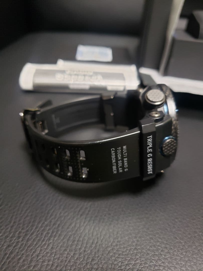 ★MASTER OF G★電波ソーラーカーボンベゼル&ベルト GWR-B1000