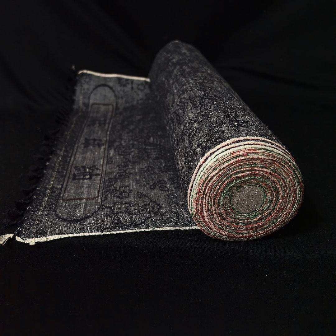 M-384 着物 反物 正絹 琉球紬