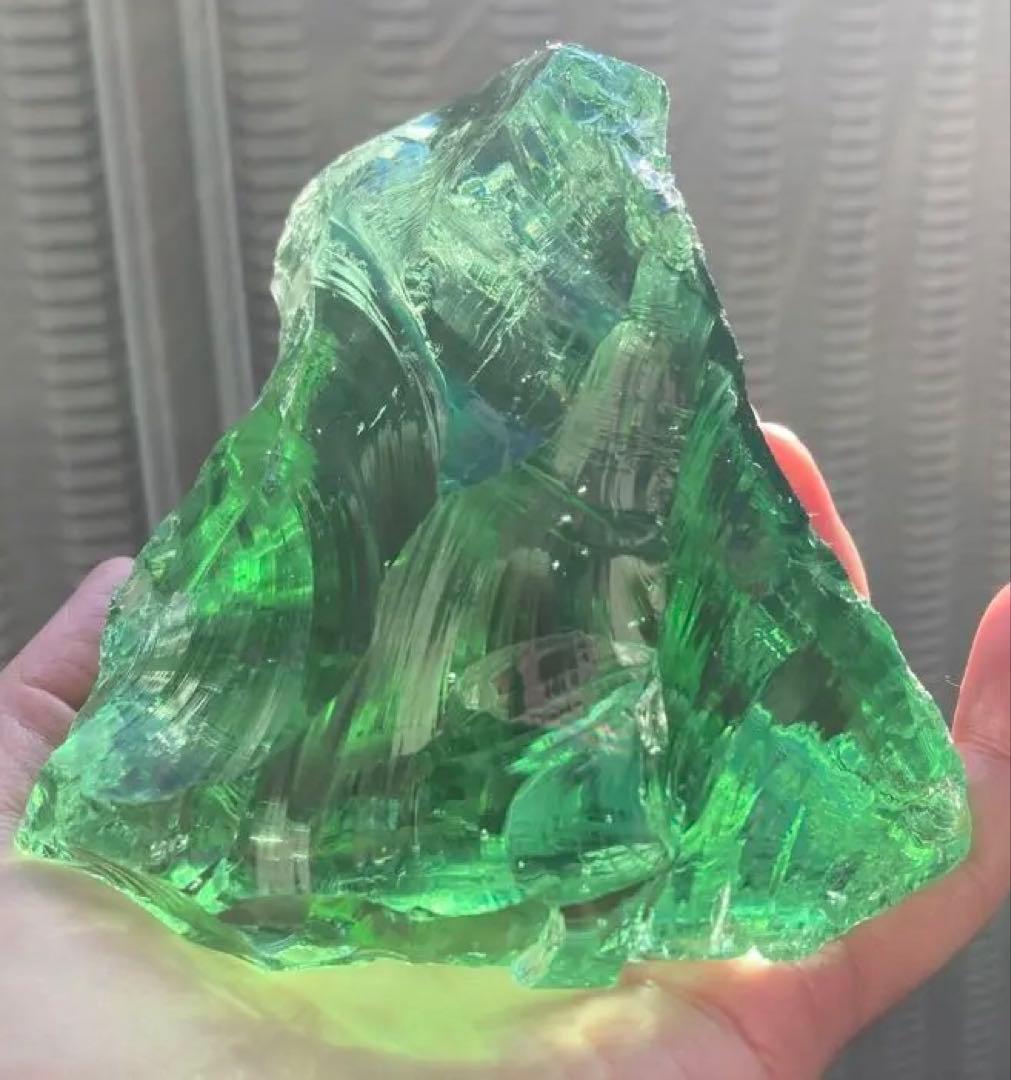 アンダラクリスタル（グリーン）シエラネバダ産 原石／約999g 特大サイズ