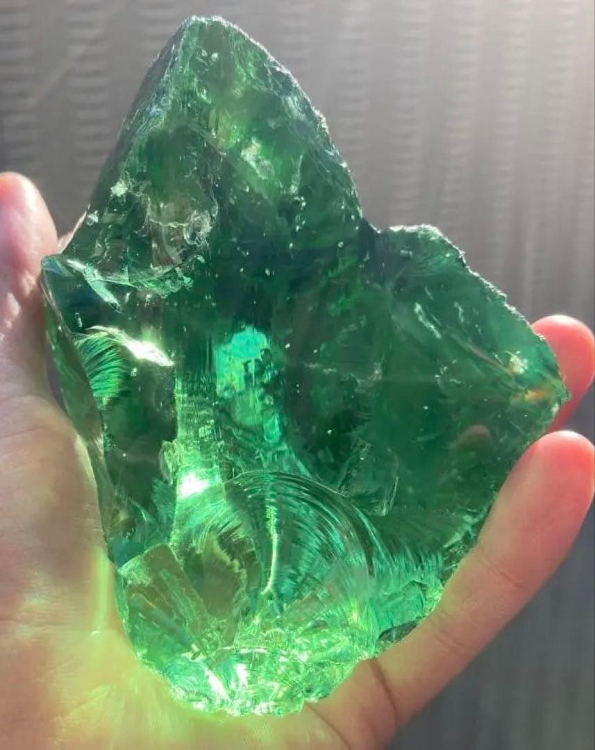 アンダラクリスタル（グリーン）シエラネバダ産 原石／約999g 特大サイズ