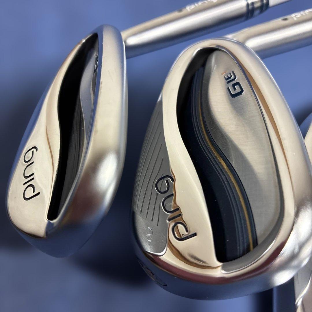 ピン(PING)レディースGLE3アイアン５本セット(シャフト L)