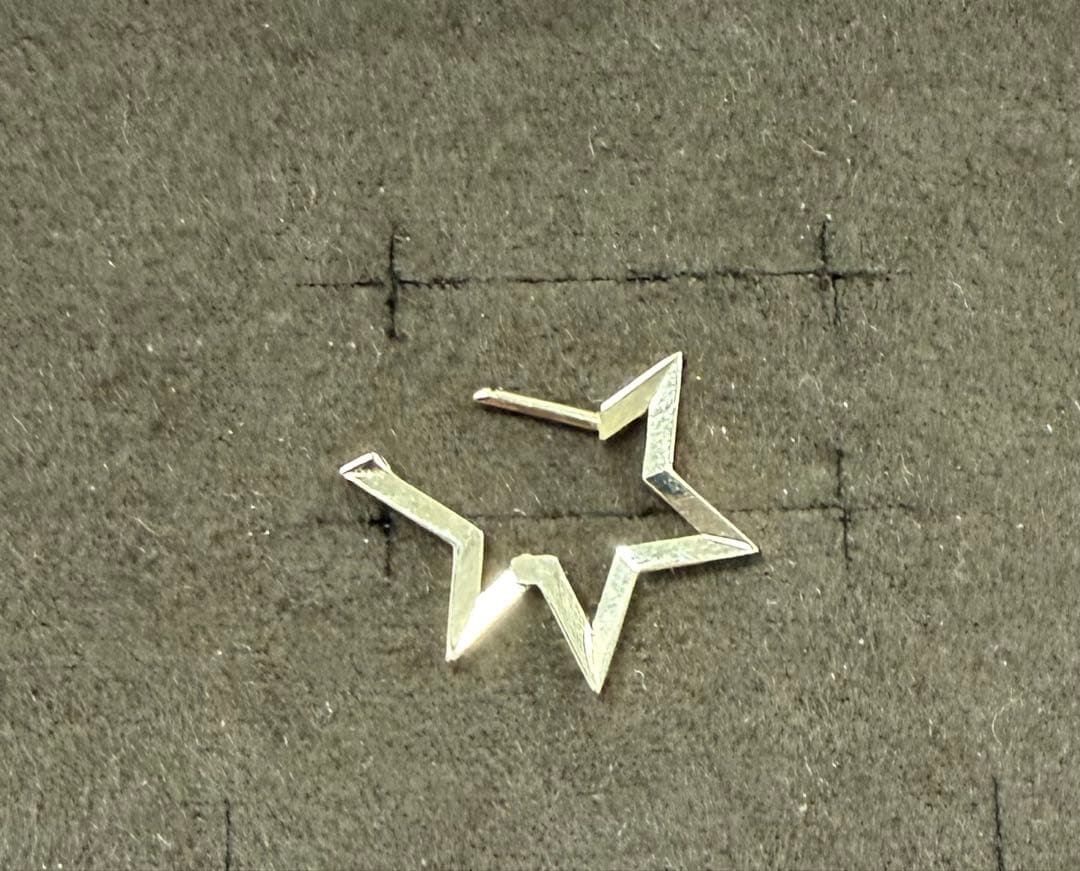 スタージュエリー　星　ピアス　k10