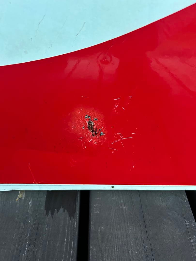 ひ*ゃ様 コカコーラ ビンテージ 看板立体　910x910x10 当時物