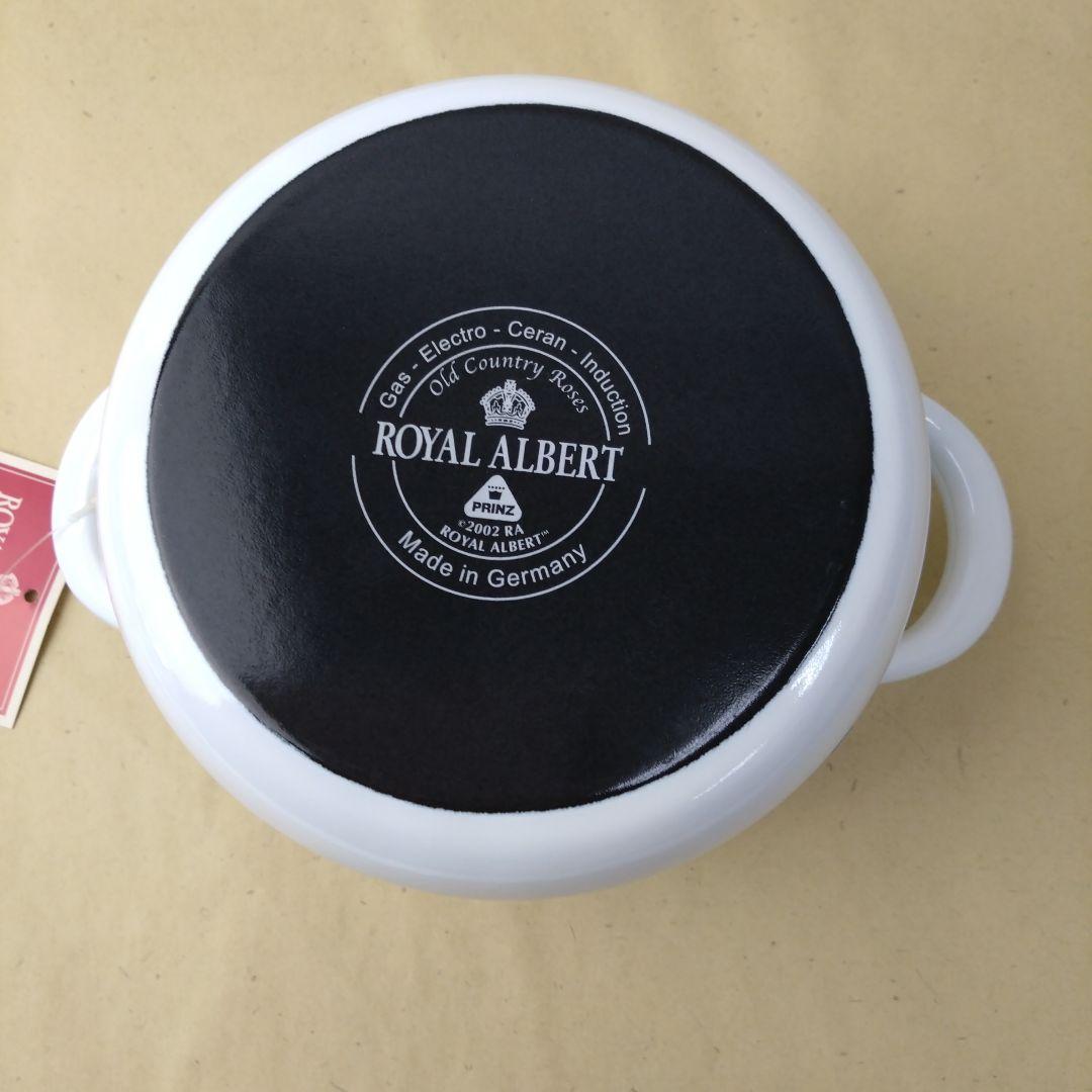 ロイヤル・アルバート　オールドカントリーローズ　深型両手鍋16cm　10