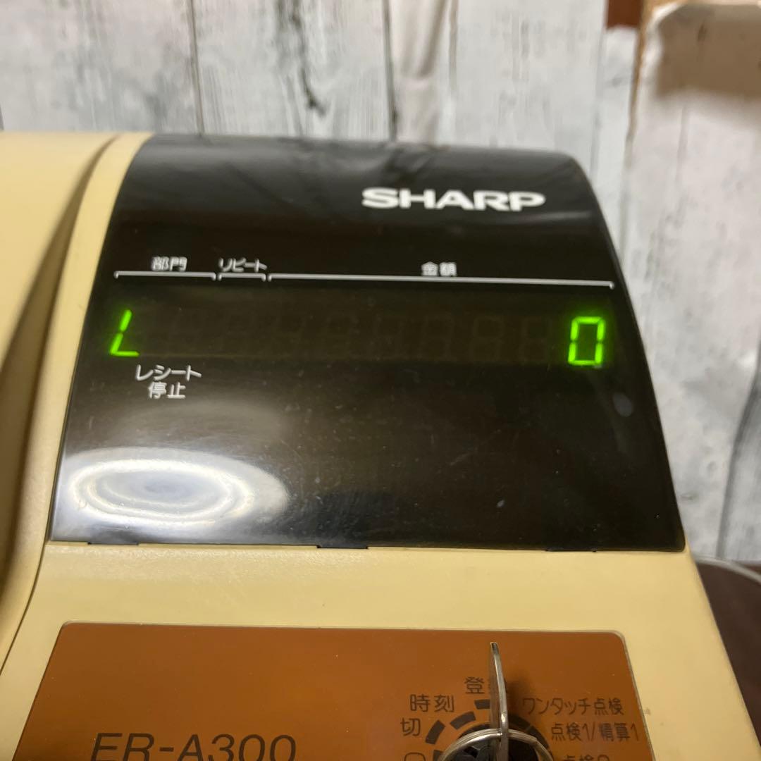 SHARP レジスターER-A300 ロールペーパー2個つき