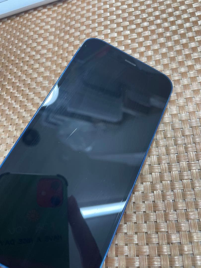 iPhone 12 mini 128 GB ブルーSIMフリー【8543】