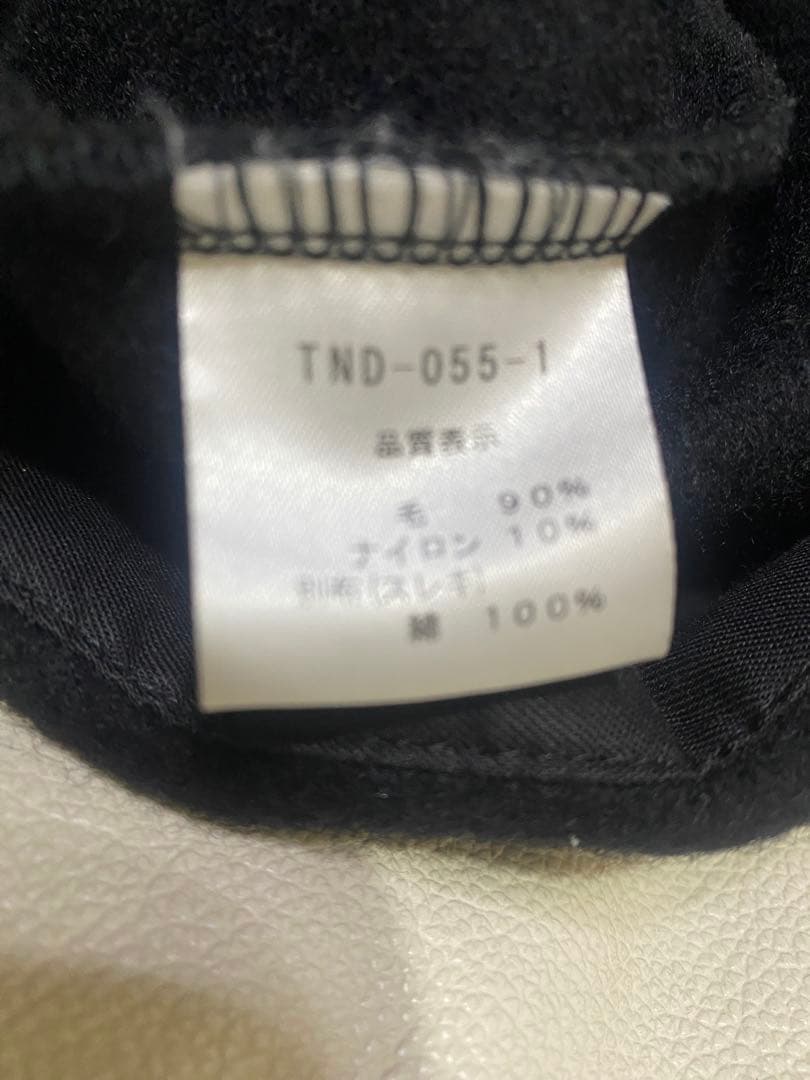 Tandey オローネ　ノーカラーコート・ウールコート