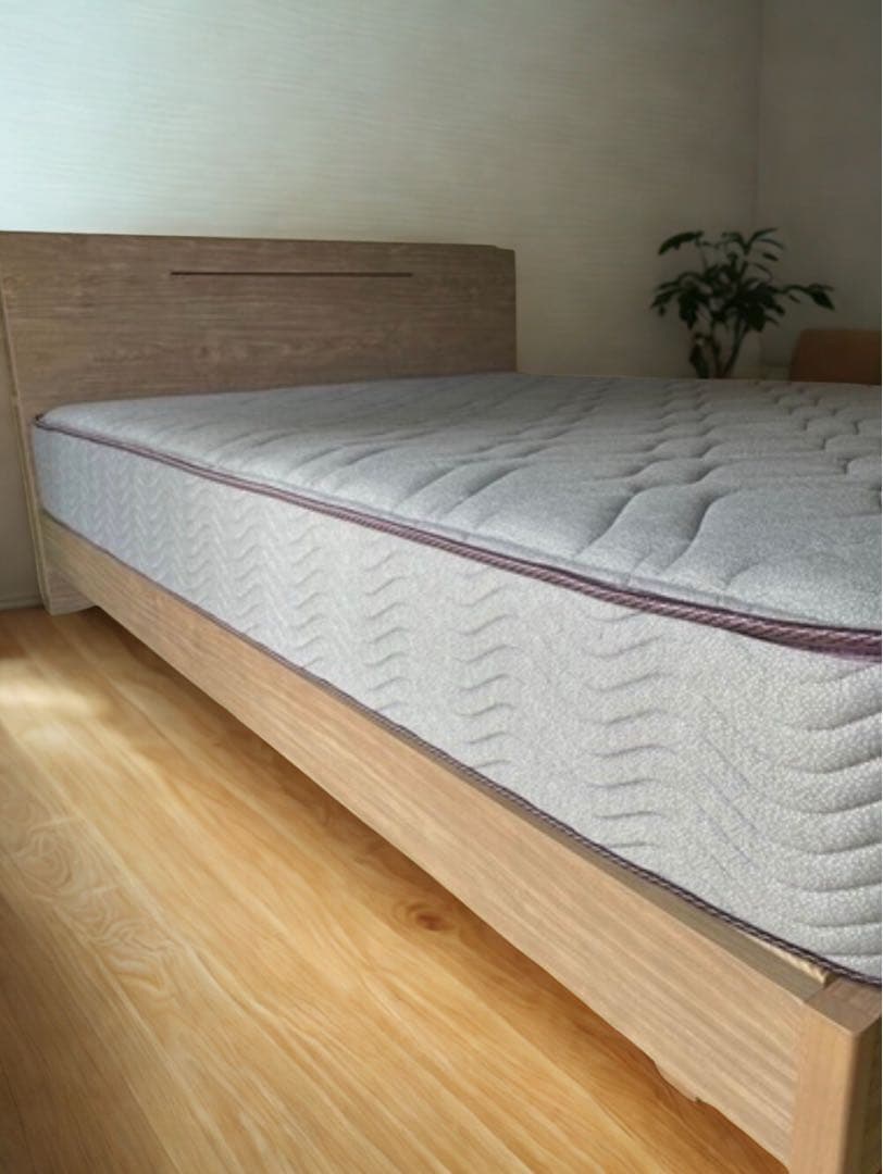 値下げ【美品】SIMMONS シモンズダブルベッド