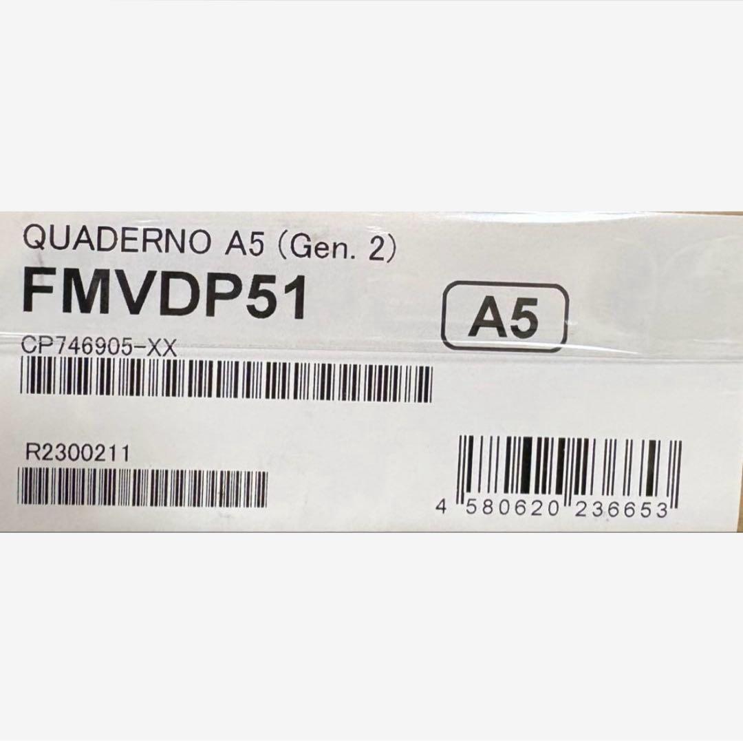 富士通 10.3型 QUADERNO A5サイズ / FMVDP51 ホワイト