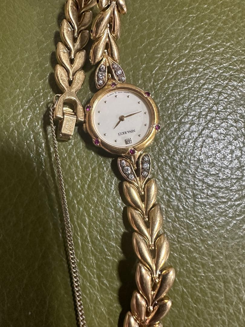 時計 Nina Ricci Dia Ruby watch Rank B