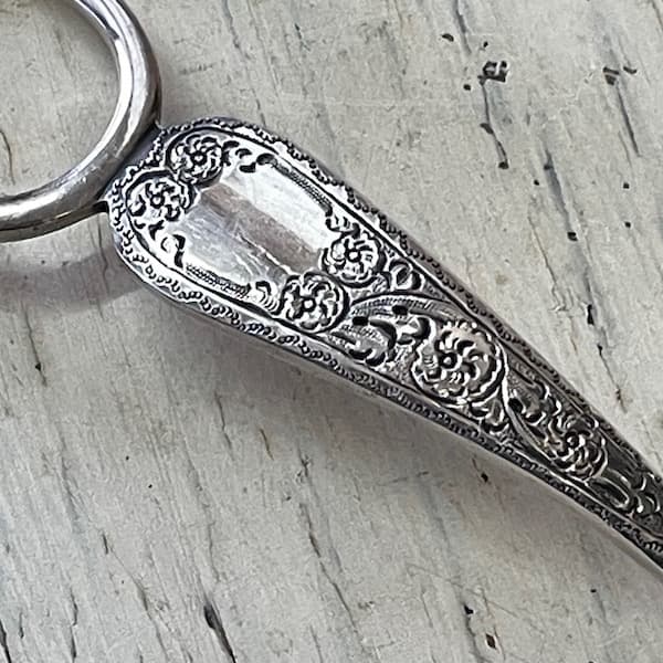 アンティーク　葡萄用ハサミ　グレープシザー　シルバー　装飾