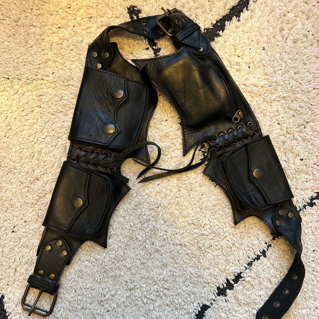 KMRii風 ボディバッグ ブラック