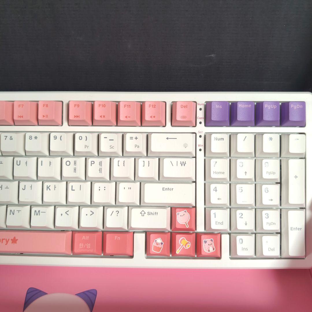 NEXON PRIME メイプルストーリー ピンクビーン ゲーミングキーボード