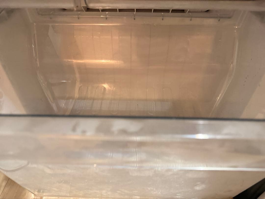 ブラック冷凍冷蔵庫　直立型 2段棚　 ★3月20日〜配送準備★