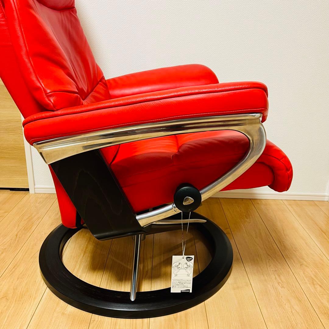 【極美品✨】エコーレス ストレスレスビュー M 本革 高級チェア