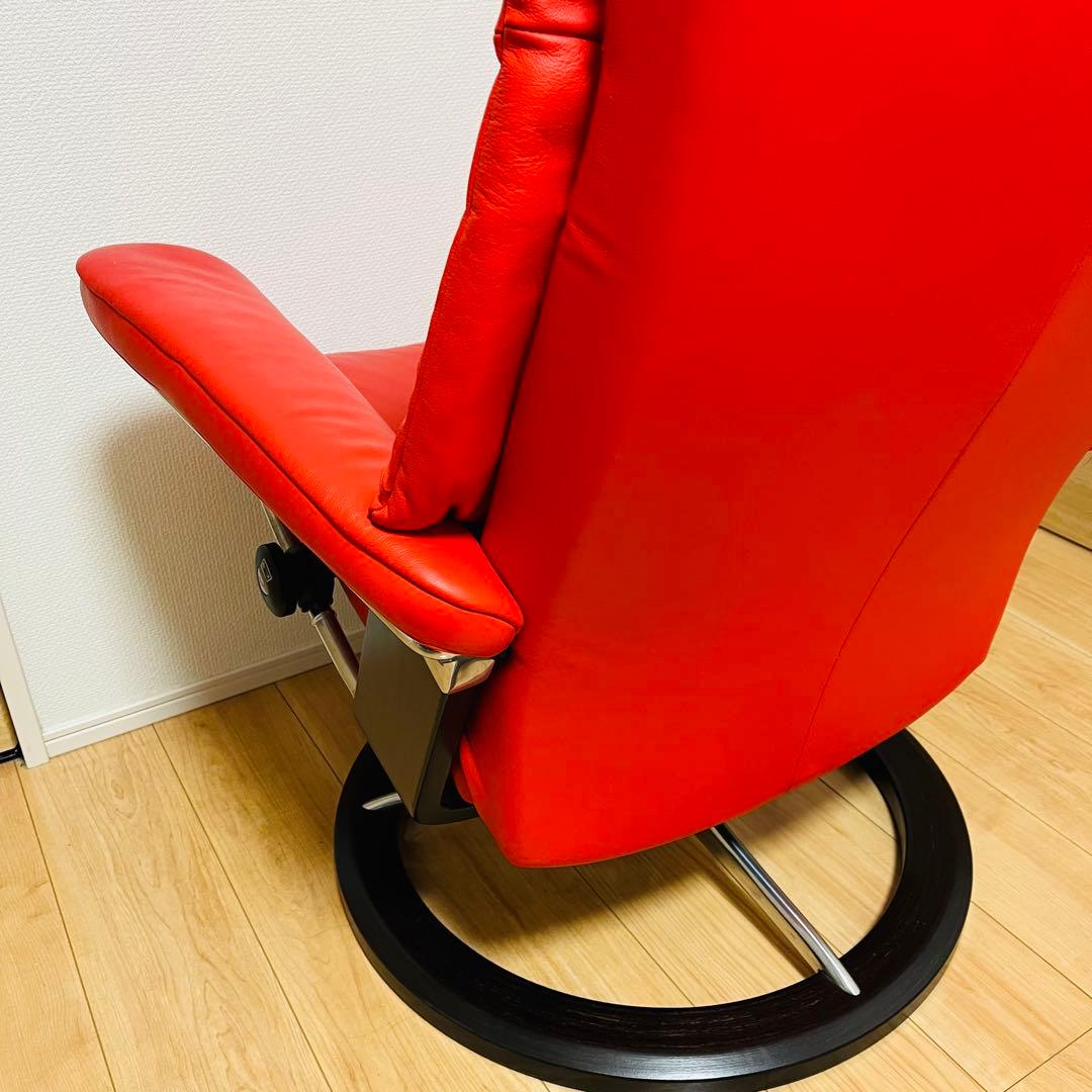 【極美品✨】エコーレス ストレスレスビュー M 本革 高級チェア