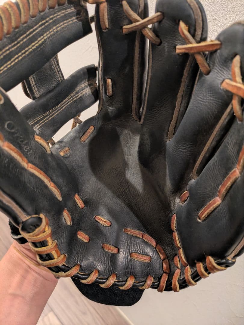 ZEEMS ジームス　硬式野球グローブ 右投げ用 黒