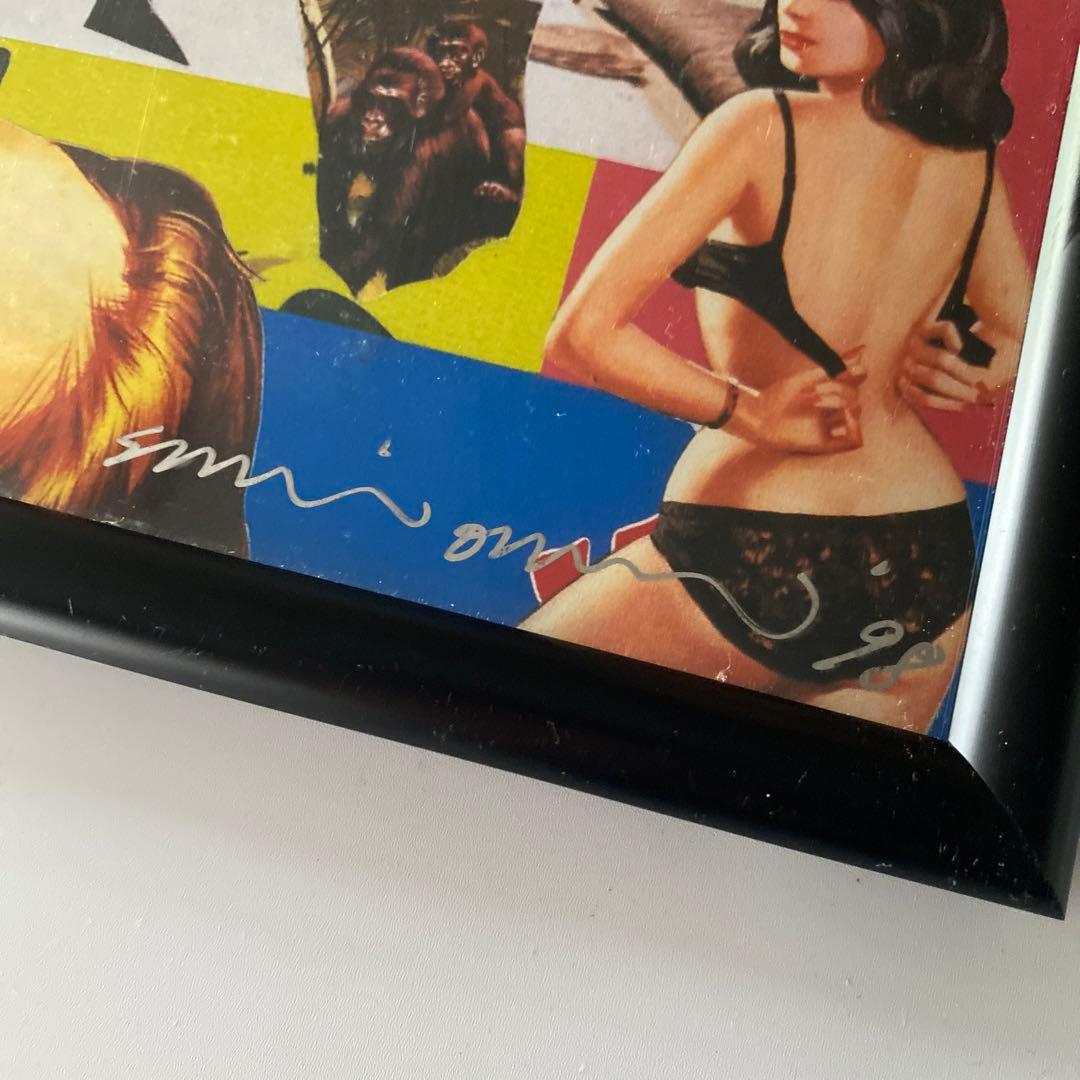 希少 限定500部 大竹伸朗 青山秘宝館 ポスター 都築響一