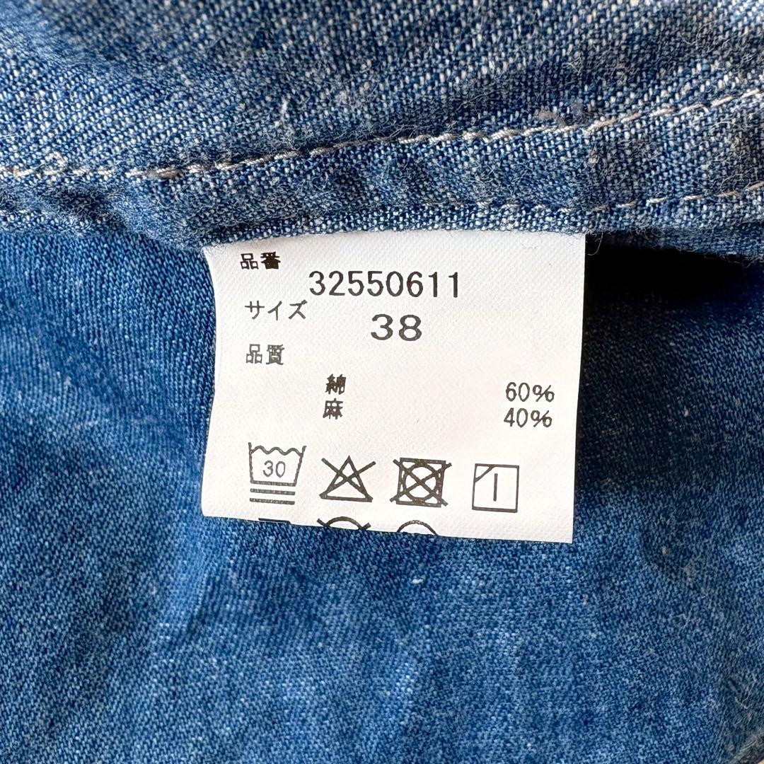 トップス lelill 2WAY WORK SHIRT