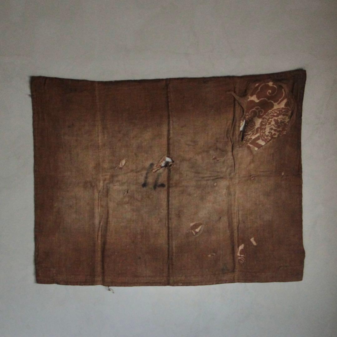 江戸時代 西陣織 銀襴 打敷 古裂 古美術 古道具 アンティーク 古裂