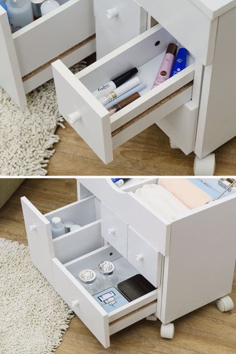新品　コスメ　ワゴン　ドレッサー　収納　断捨離
