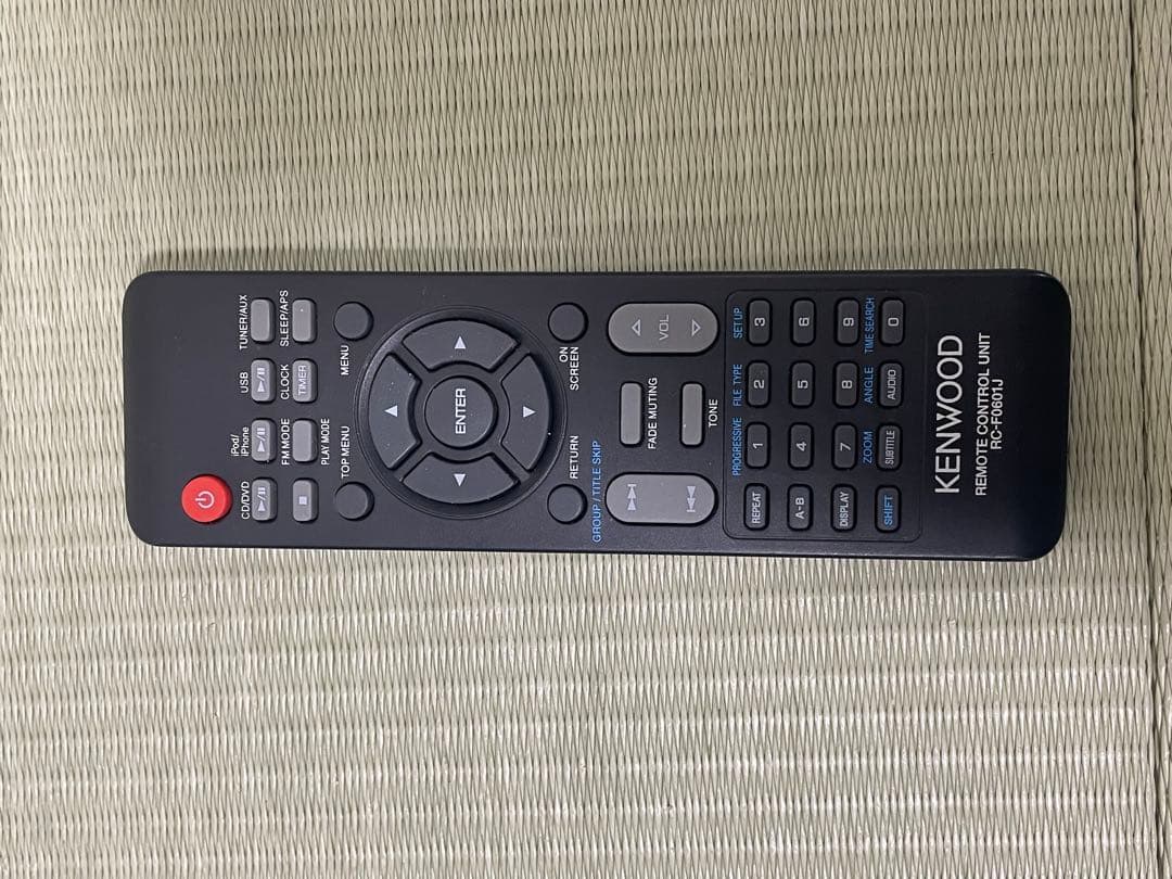 Kenwood　RD-M616　ミニコンポ 　DVD再生　ホワイト　即日発送！