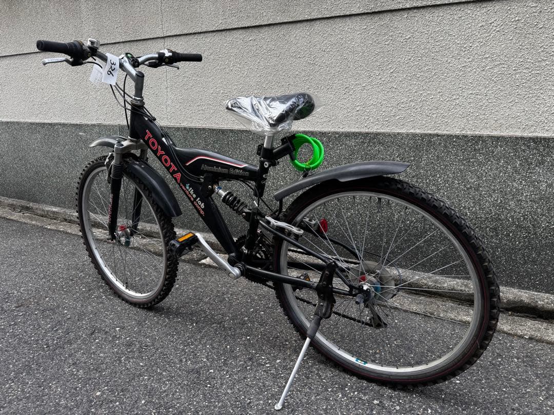 326-1番　全車両格安販売‼️ 26インチ 変速　ダンパー　マウンテンバイク