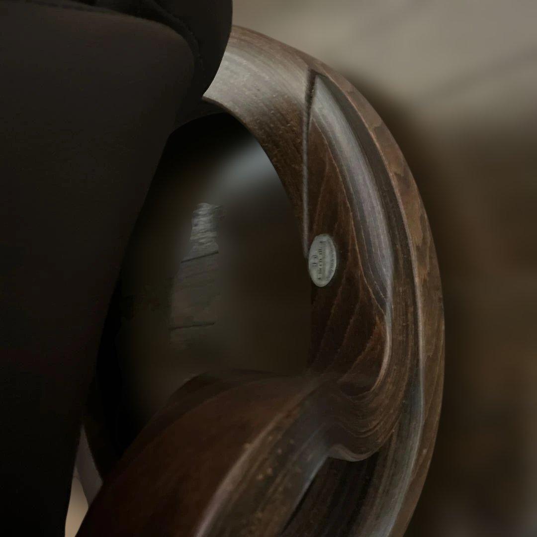 ダークブラウン レザー リクライニングソファ