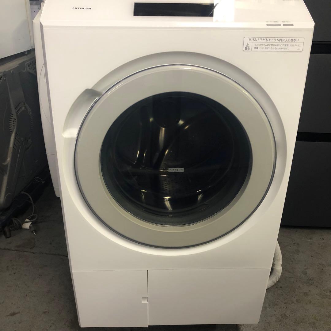 長期保証有HITACHI 日立 ドラム式洗濯機 BD-STX130JR 13kg
