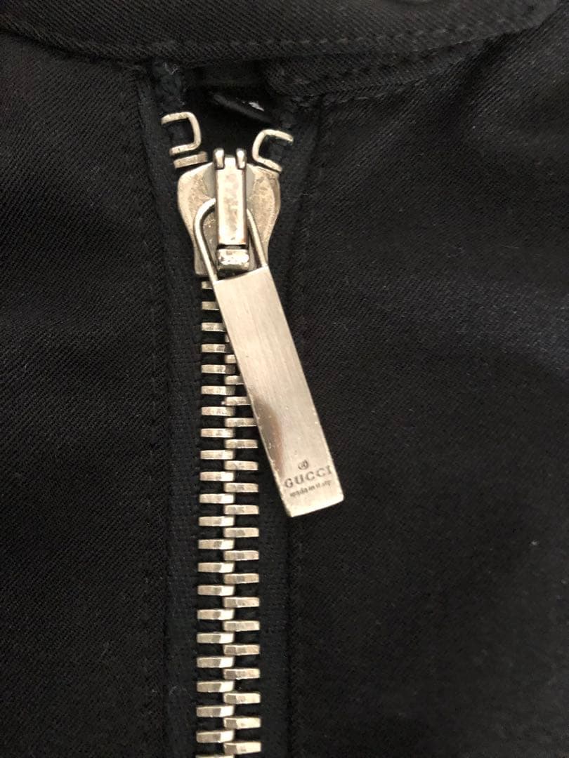 GUCCI （42 Mサイズ）シングルライダースジャケット