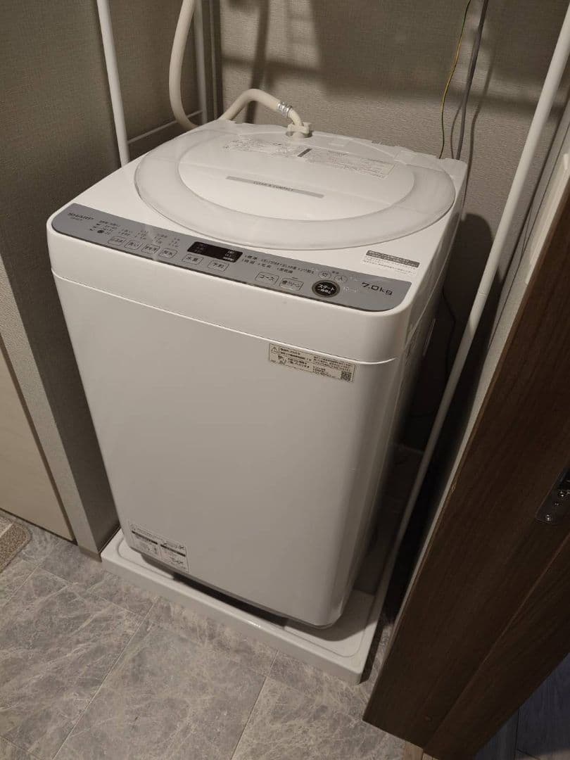 最終Sale‼️シャープ全自動電気洗濯機　型名ES-GE7F 2022年製造