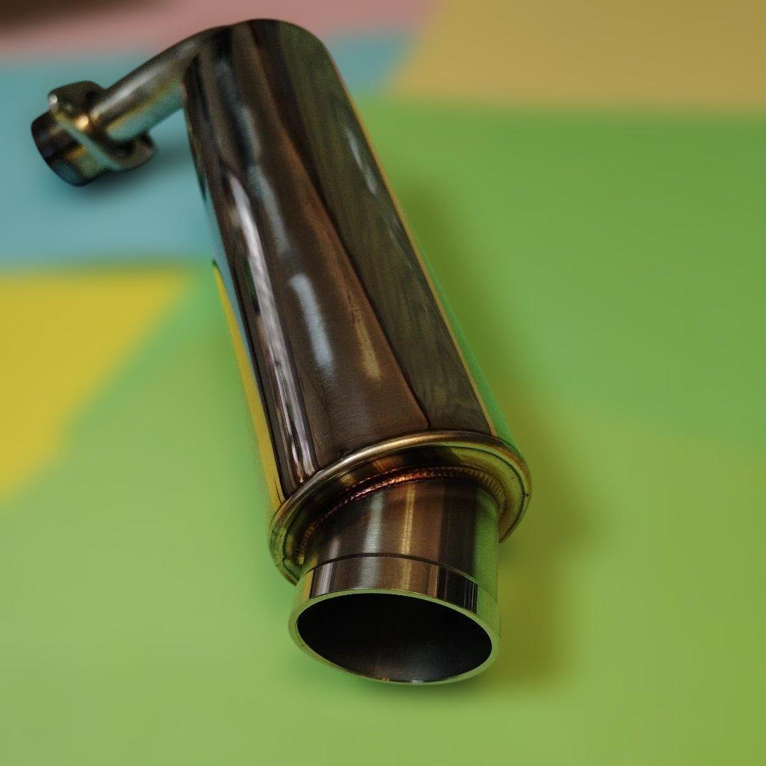 エイプ50FI ウイルズウィン ロッドショートマフラー