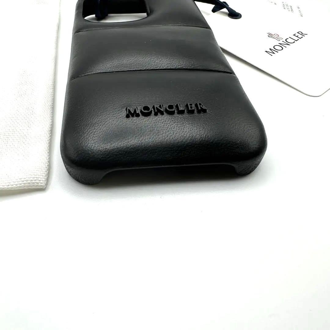 MONCLER iPhoneケース 黒 13pro 14pro 新品未使用